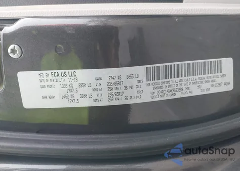 2019 Chrysler Pacifica L from USA, damaged, VIN 2C4RC1AGXKR593889
